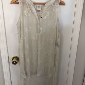 Sheer summer tank